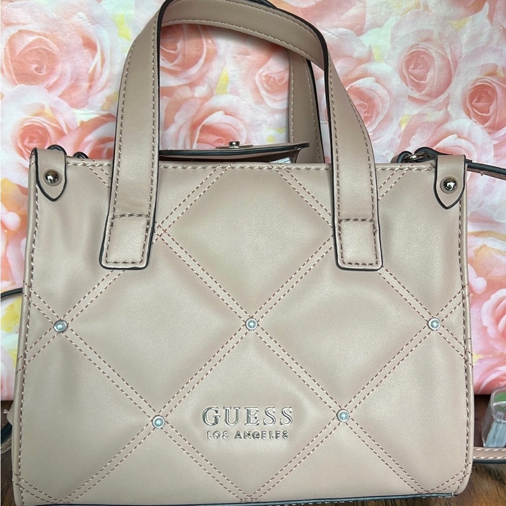 Holden Mini Tote by Guess - Rose Gold